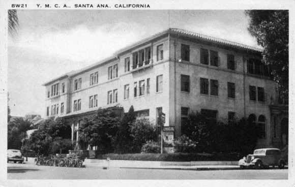 The YMCA in Santa Ana, California where the first Toastmasters club meeting was held in 1924. (Credit: The University of California)