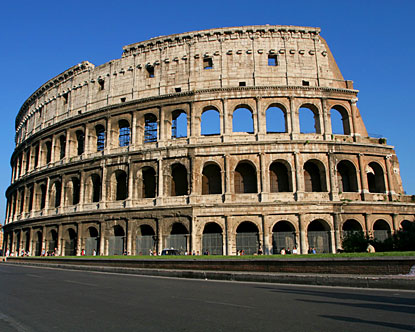 The Colosseum, Rome, Italy Credit: Destination 360