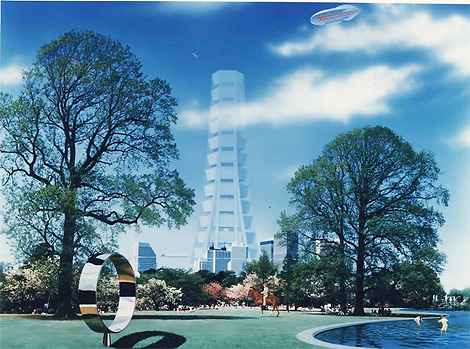 A conceptual design of SKY CITY 1000 (Credit: Takenaka Corporation)