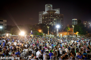 On September 10, 2011 people convened at a thousand round tables in Tel Aviv and other locations across Israel to participate in a World Café to discuss how to make their country better.